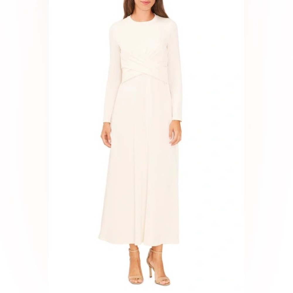 NWOT Cream Maxi Dress